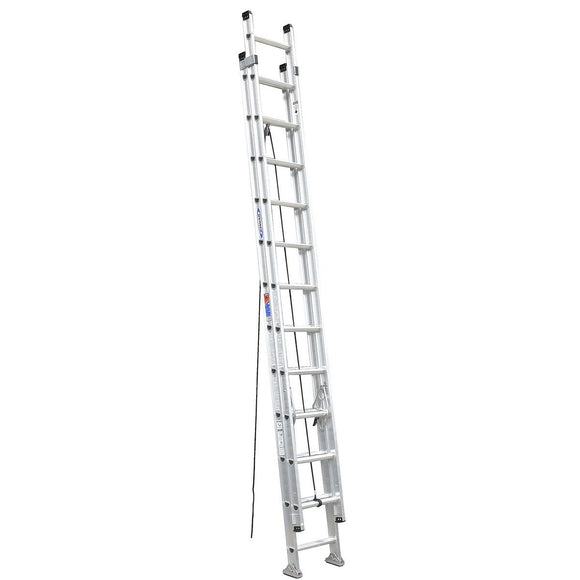 Werner 24ft Type IA Aluminum D-Rung Extension Ladder D1524-2