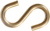 1 BRASS PLATED S-HOOK