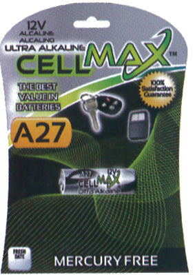 A27 ALKALINE 12V 1PC CARD