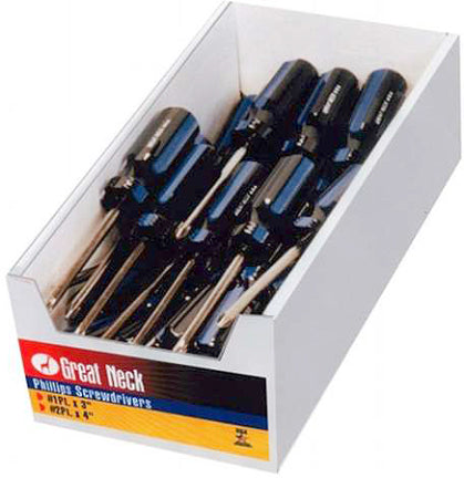 36PC BOX OF SCREWDRIVERS