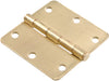 3-1/2  SATIN BRASS HINGE