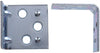 2  ZINC PLATED DBL CORNERBRACE