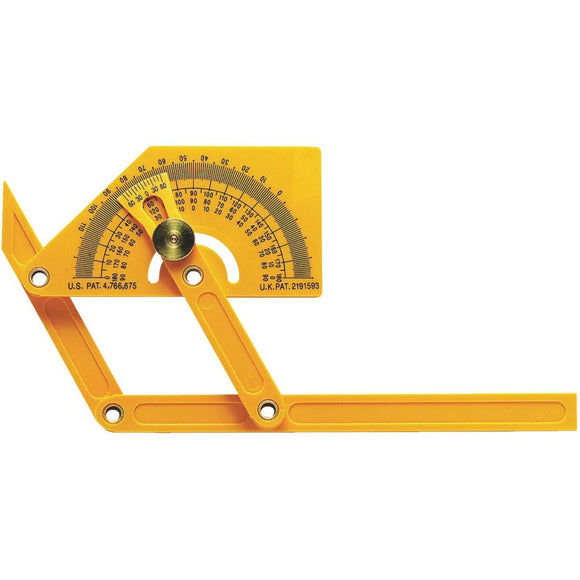 General Tools Plastic Protractor and Angle Finder