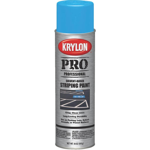 Krylon Handicap Blue 18 Oz. Professional Striping Paint