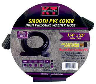 K-T Industries 1/4 X 25' High Pressure Hose (1/4 X 25')