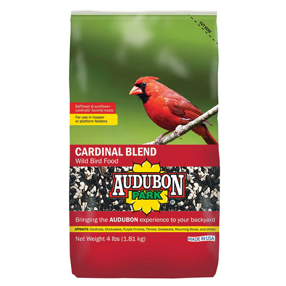 Audubon Park Cardinal Blend Wild Bird Food (4 lbs)