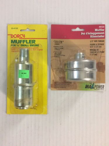 Maxpower Small Engine Muffler & Dorcy  1/2” Thread For 2-4 H.p.