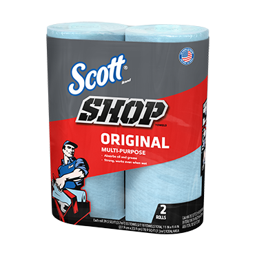 Kimberly Clark Scott Shop Towels (200 Towels/Box. 8 Boxes/Case)