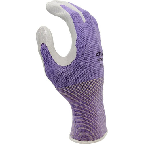 Atlas Nitrile Coated Glove (Black Small)